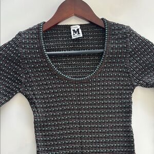 M by Missoni Brown and Green dress